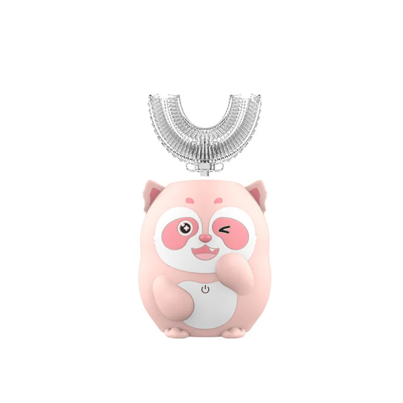 Animal Themed 360° Kids U-Shaped Electric Toothbrush