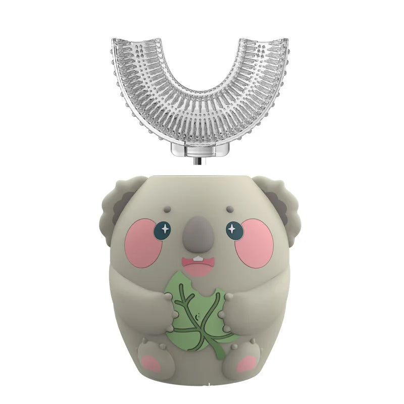 Animal Themed 360° Kids U-Shaped Electric Toothbrush