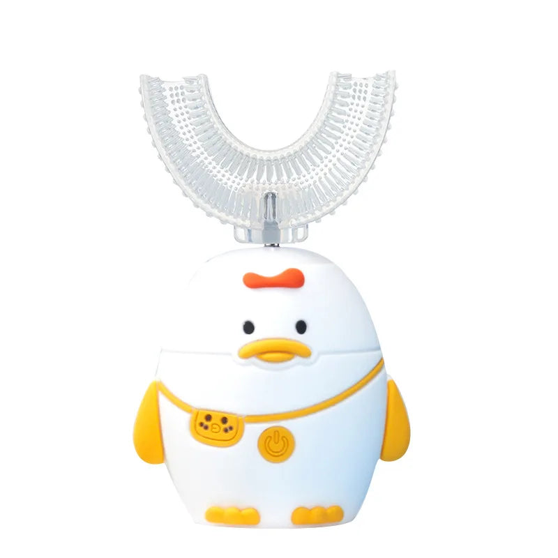 Animal Themed 360° Kids U-Shaped Electric Toothbrush
