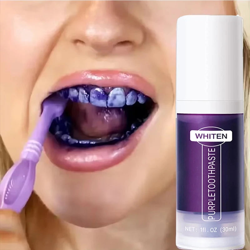 Purple Teeth Whitening Toothpaste