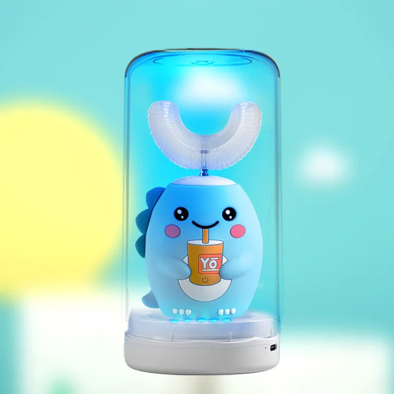 DinoSmile 360° Kids U-Shaped Electric Toothbrush
