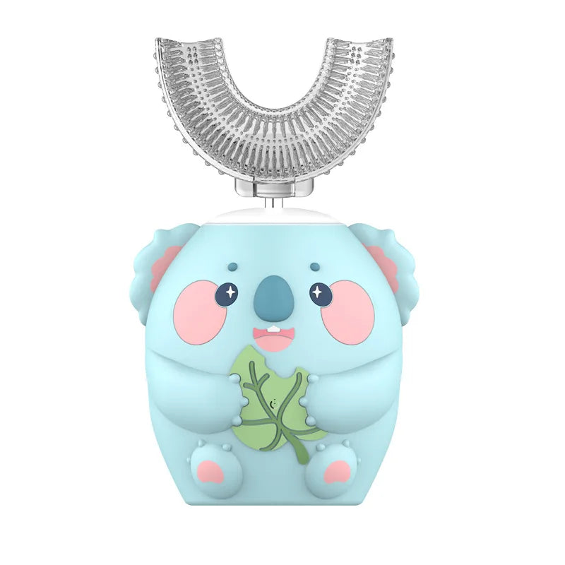 Animal Themed 360° Kids U-Shaped Electric Toothbrush