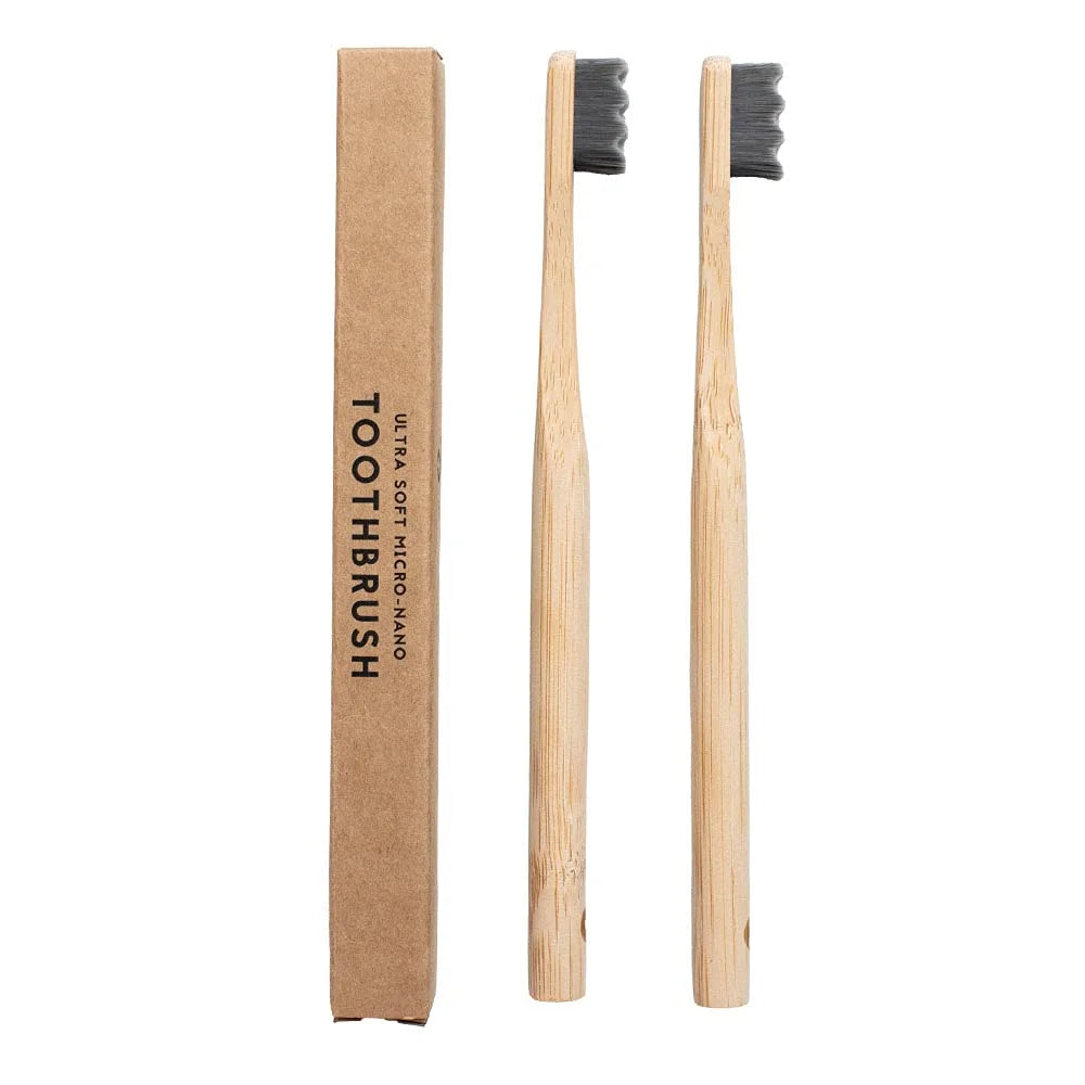 Biodegradable Bamboo Toothbrush Set