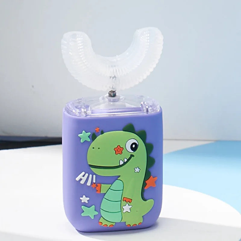 Dinosaur 360° Kids U-Shaped Electric Toothbrush