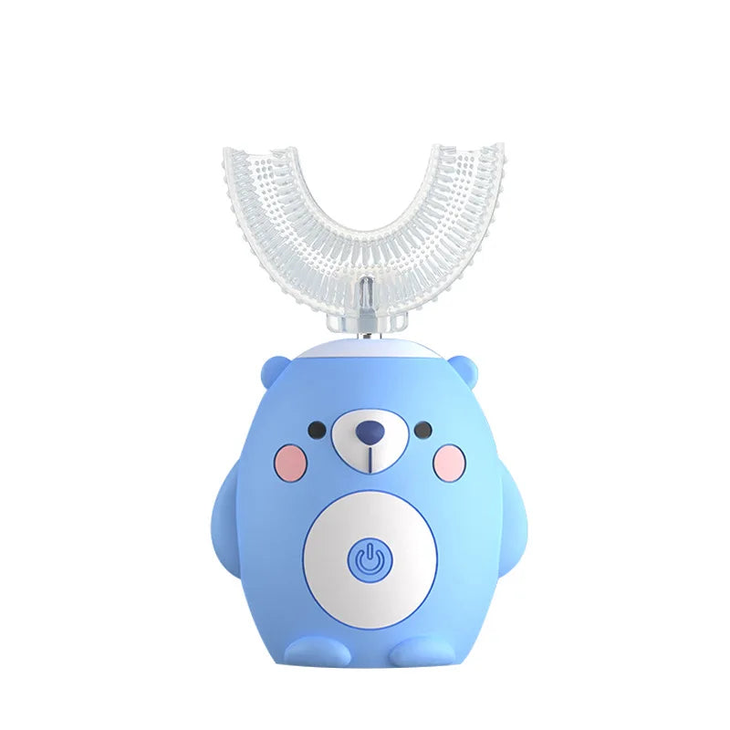 Animal Themed 360° Kids U-Shaped Electric Toothbrush