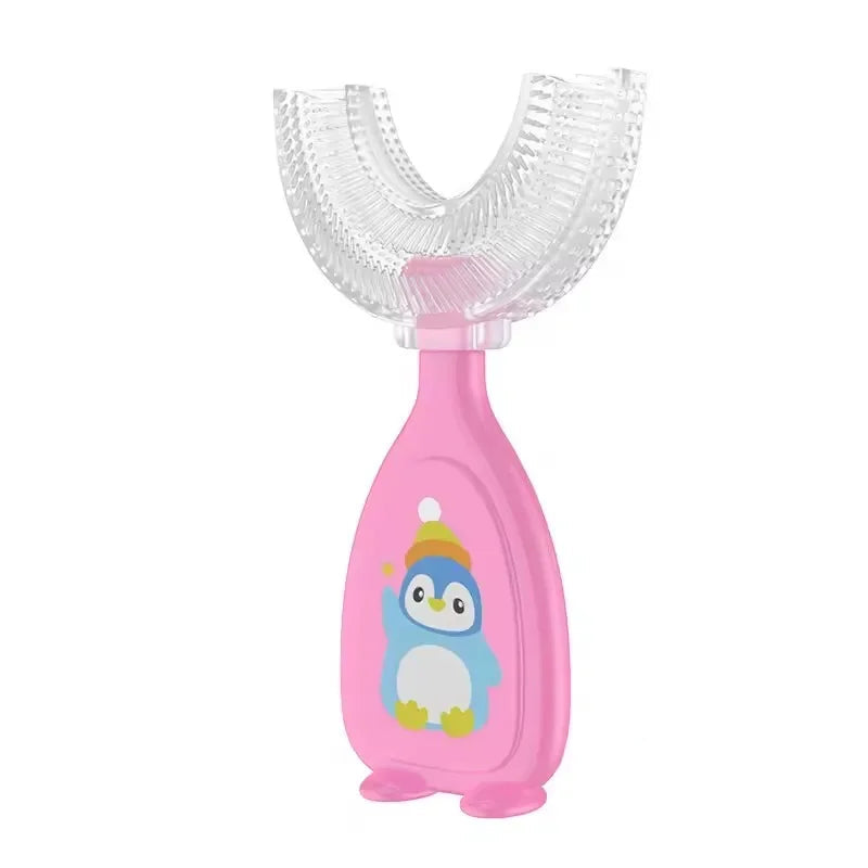 Penguin 360° Kids U-Shaped Manual Toothbrush