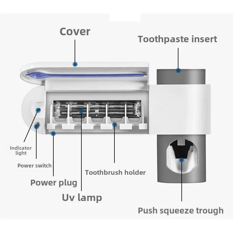 GEN UV ToothBrush Steriliser Cleaner